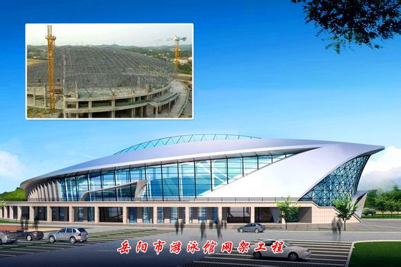菏泽游泳池网架
